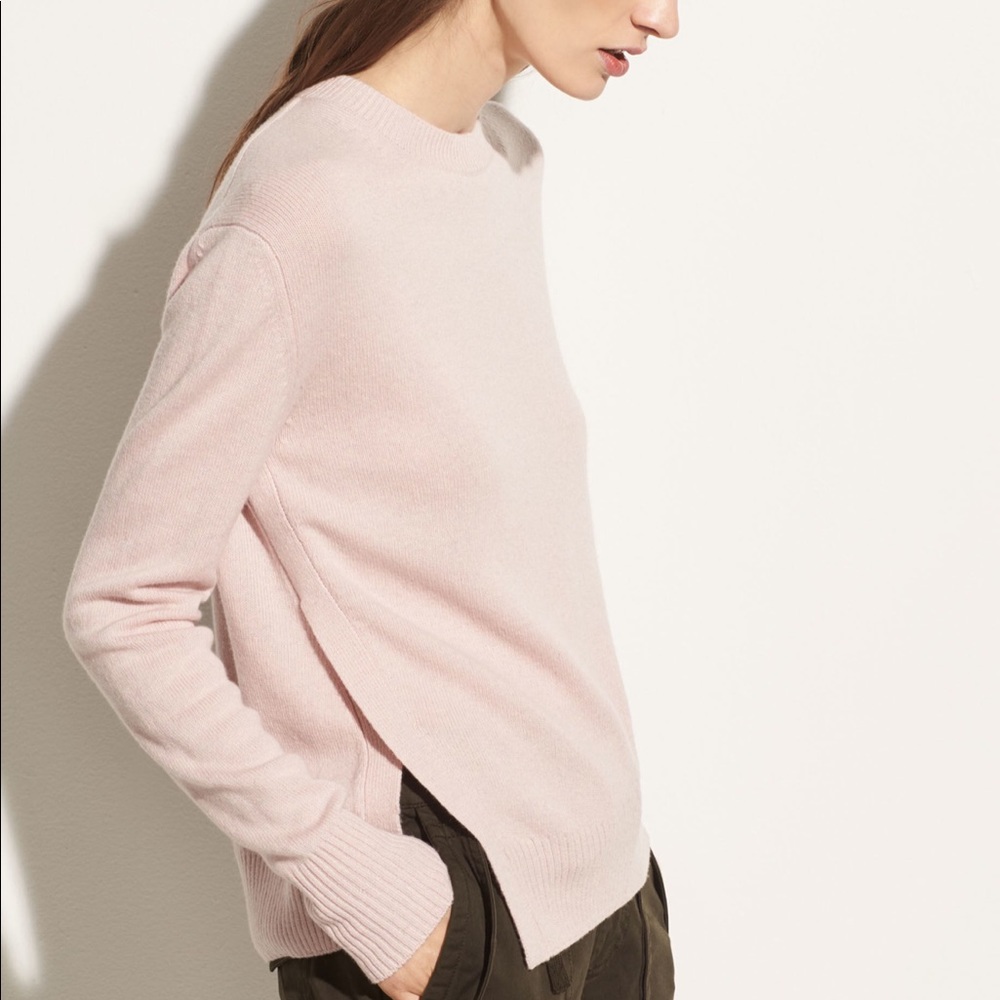 Vince Asymmetrical Cashmere Sweater